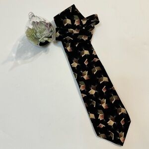 Alfani Silk Abstract Print Tie